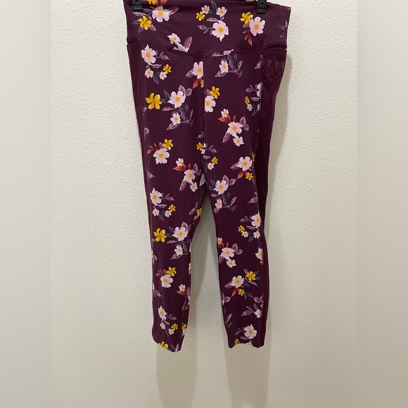 Victoria’s Secret PINK floral legging pants large - Picture 2 of 6